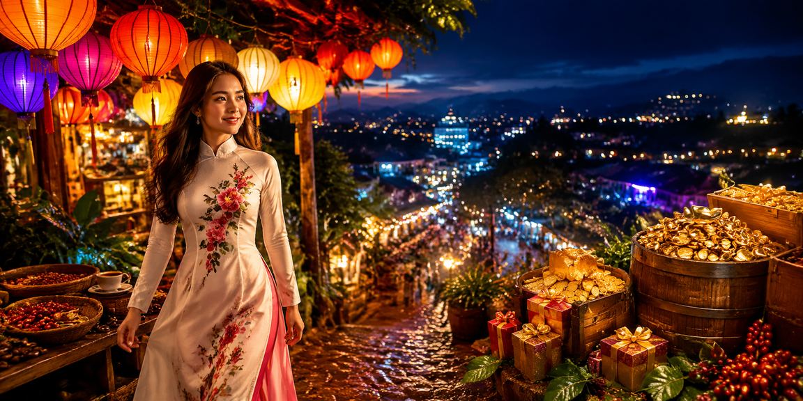 Người dùng theo dõi trận đấu thể thao và đặt cược tại quán cà phê Đà Lạt