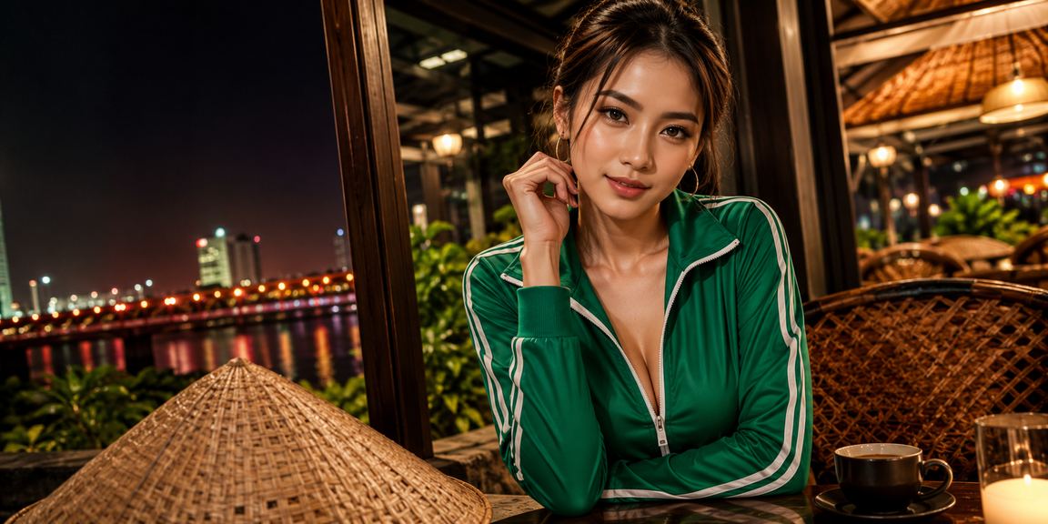 Người chơi cá cược cao cấp tại Hà Nội với nón lá truyền thống trong không gian hiện đại