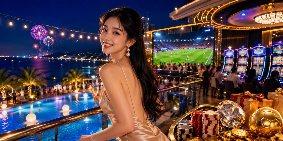 Người dùng thư giãn trên bãi biển Phú Quốc với điện thoại và đồ uống